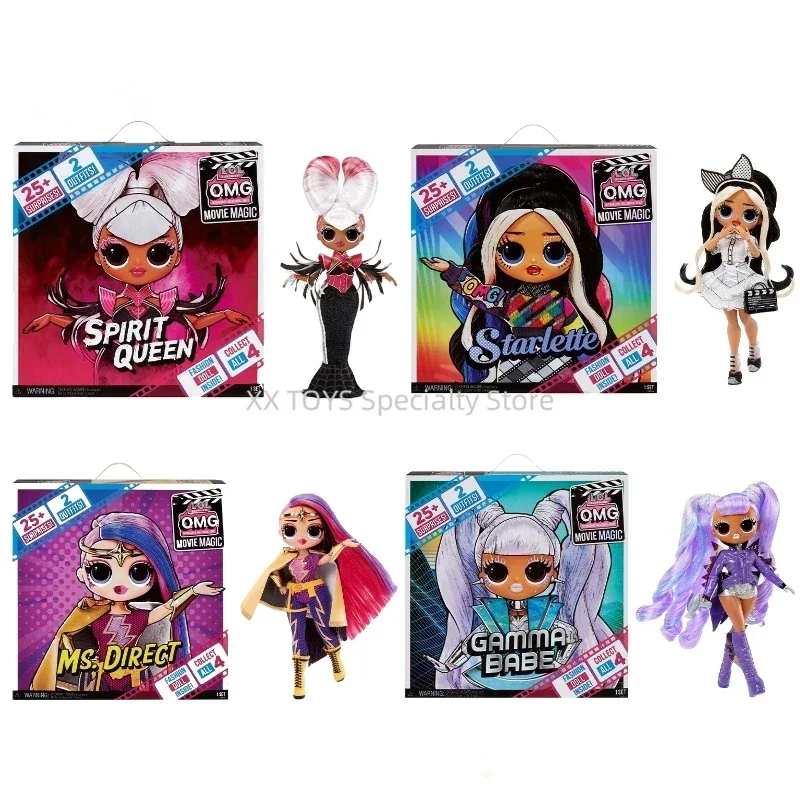 

L.O.L. Surprise! Omg Movie Magic Gamma Babe Fashion Doll Dress Up Toys ReUSable Playset Children's Play House Toys Holiday Gifts