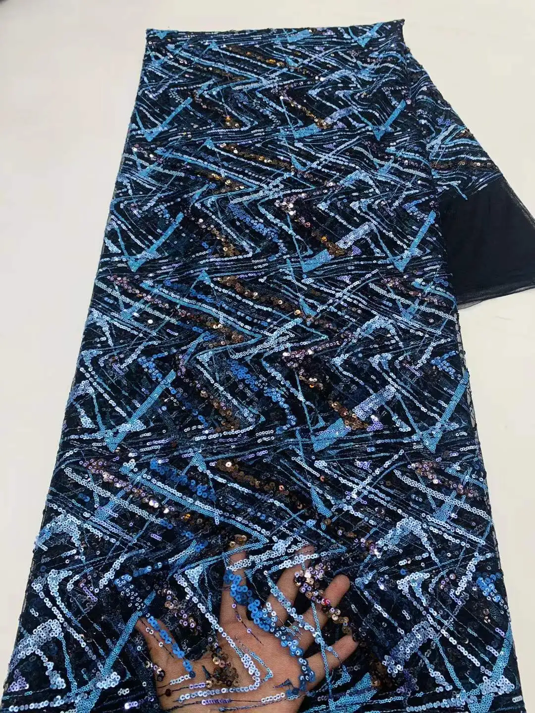 أفريقيا النيجيري مطرز الفرنسية شبكة الدانتيل مع الترتر جودة عالية 2025 التطريز الدانتيل الترتر الدانتيل لفساتين الزفاف النساء