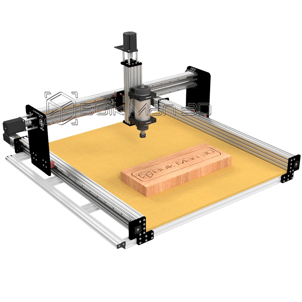 20%off BulkMan 3D Silver ULTIMATE Bee CNC Router Complete Full Kit with xPRO V5 Engraver Woodworking Machine Free Shipping