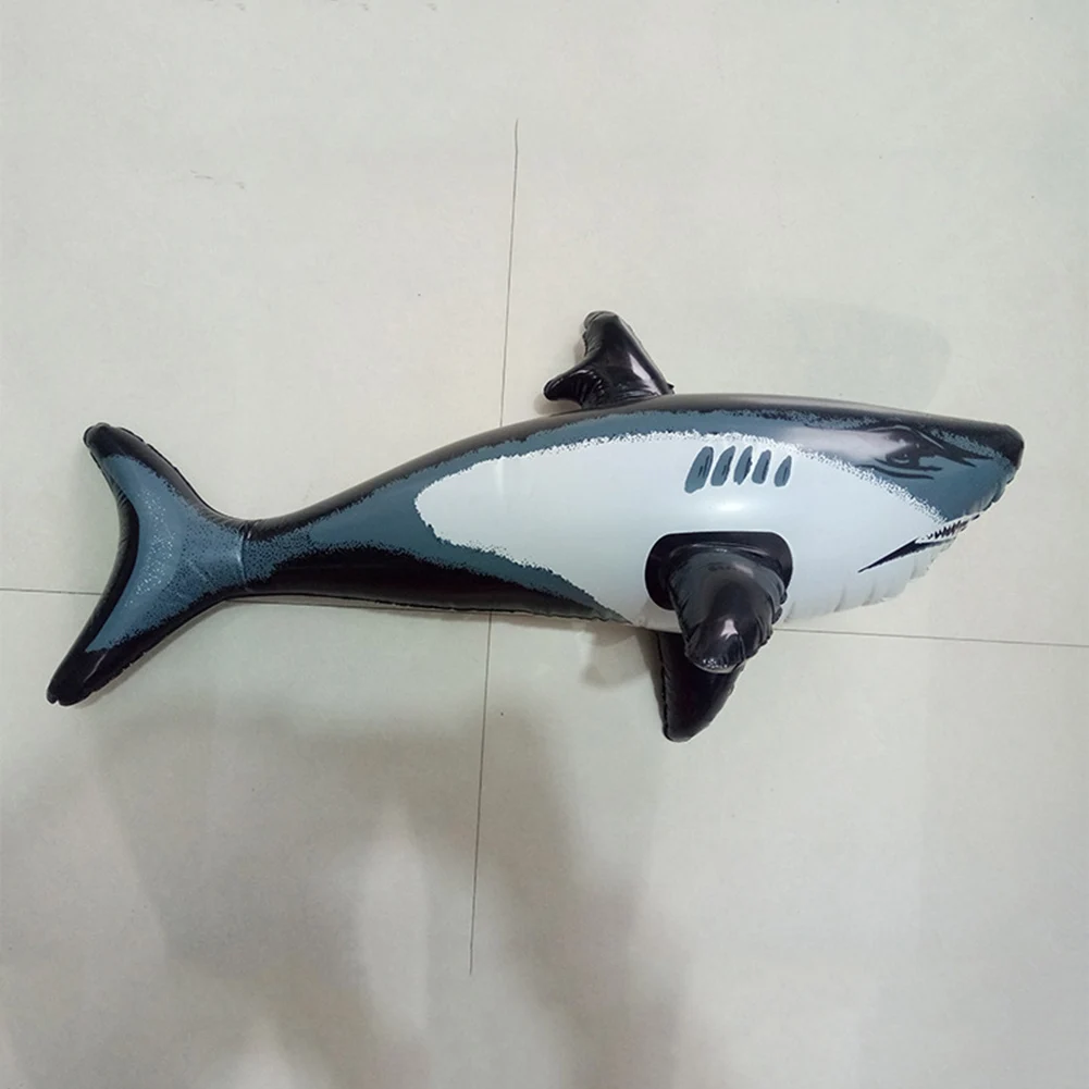 1-5PCS Schwimmenden Shark Wasser Schwimmen Pool Float Wal Fisch Tiere Spielzeug Kinder Erwachsene Aufblasbare Float Spielzeug Pool zubehör
