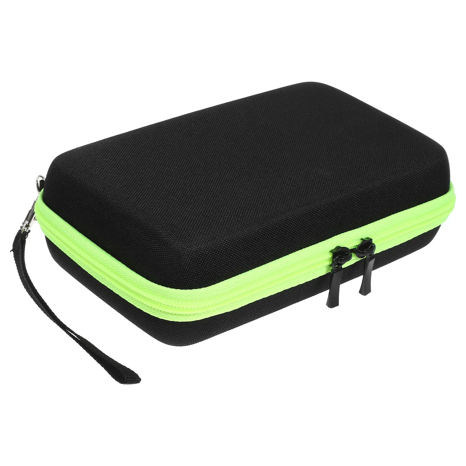 

Green Zipper Shaver Case Eva Pressure-Resistant Travel Storage Box for Qp2530 2520 Lightweight Portable Design Convenient