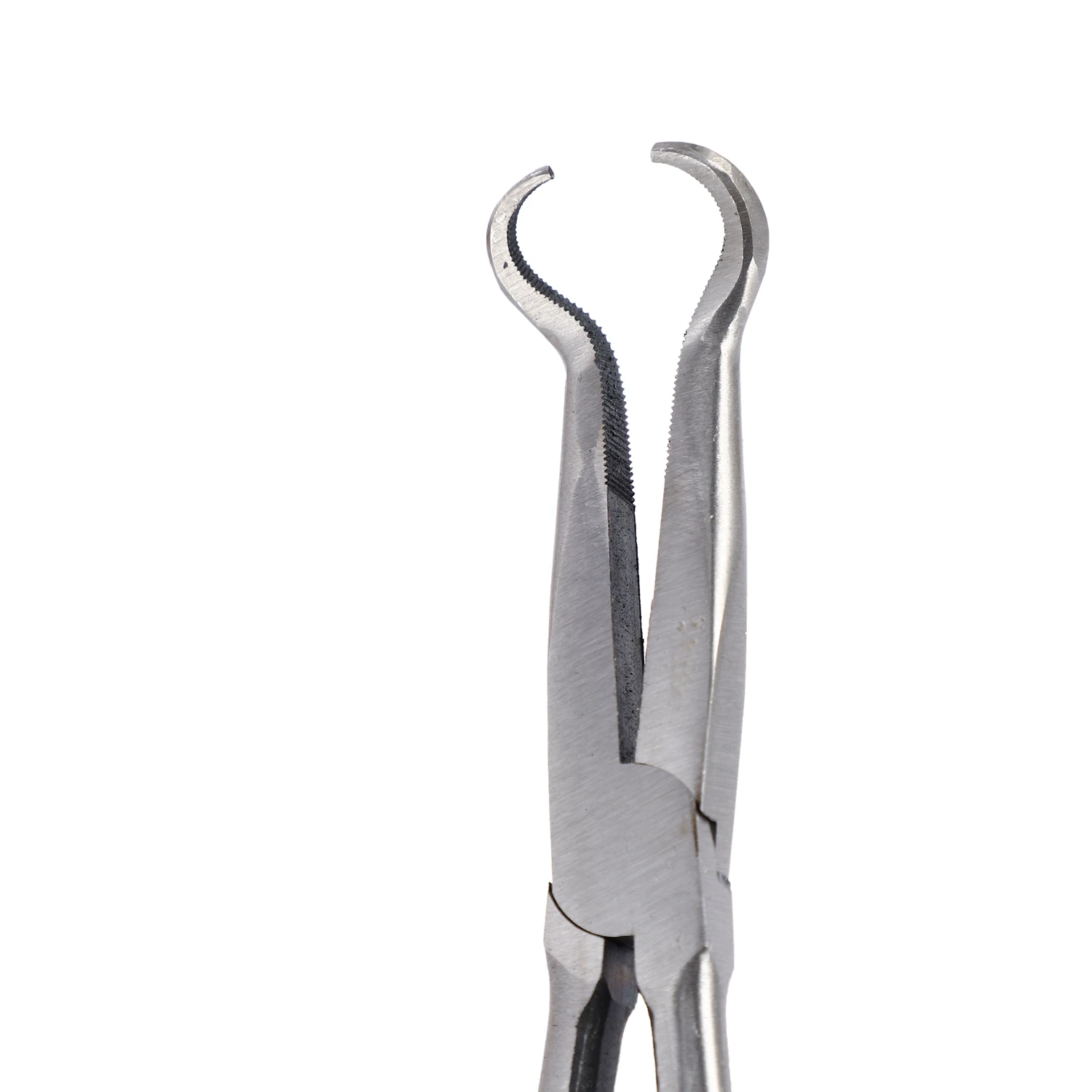 Luckshopping 4Pcs 11 Inch Extra Long Nose Pliers Set Straight Bent Tip Mechanic Equipment Hand Tools