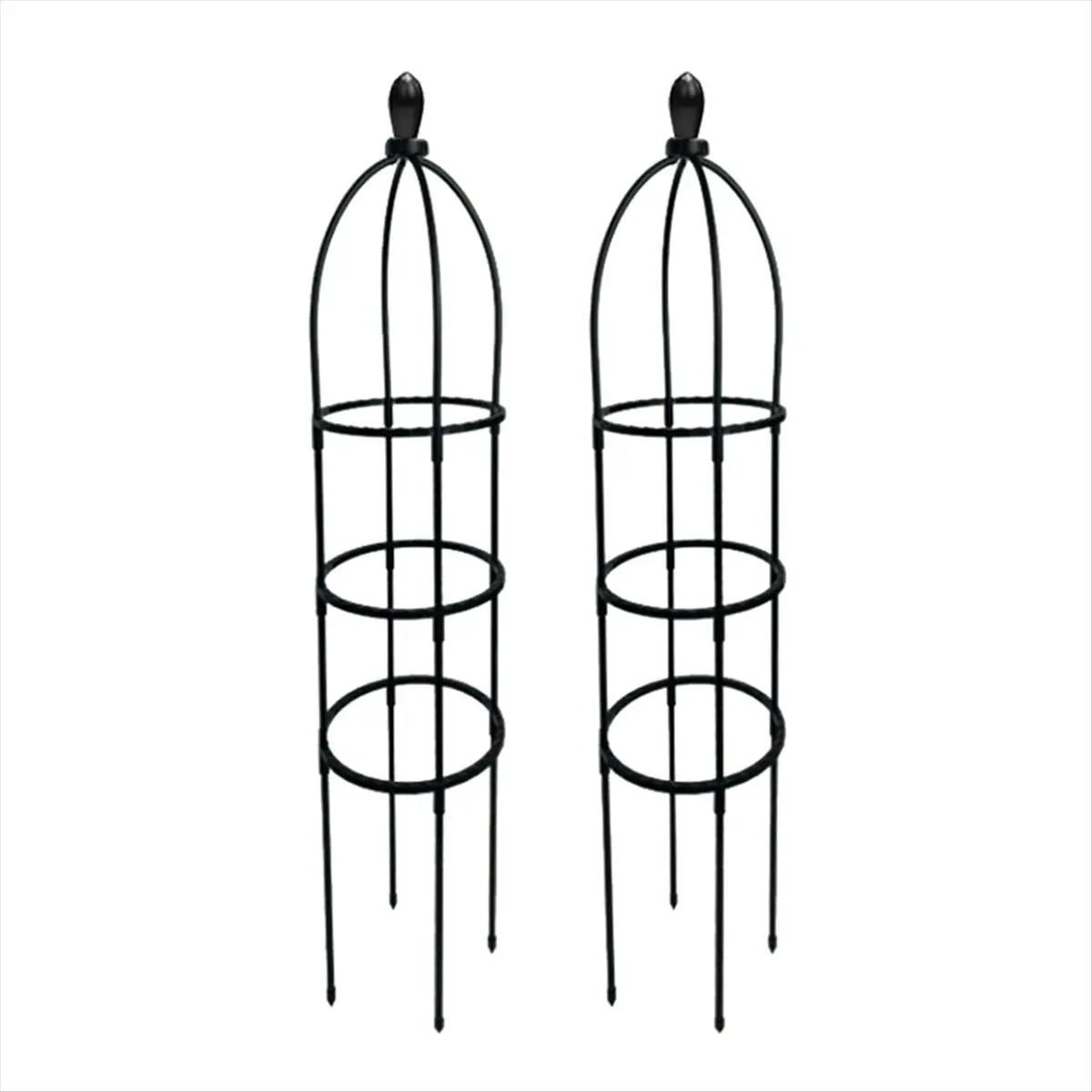 AT16 Climbing Plant Obelisk Trellis, Garden Trellis, Climbing Vine Plant Stand, Flower Stand, Plant Tower,2pcs(B)
