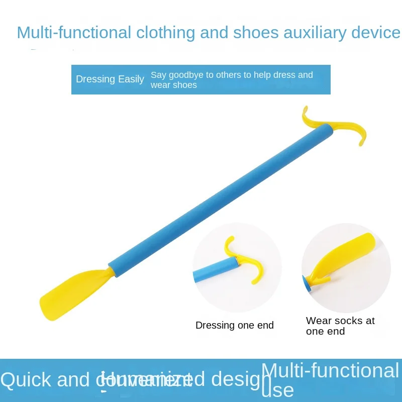 Multi Functional Dressing Tools for The Elderly, Sock Removal and Dressing Assistance Poles, Elderly Helping Tool Sock Helper