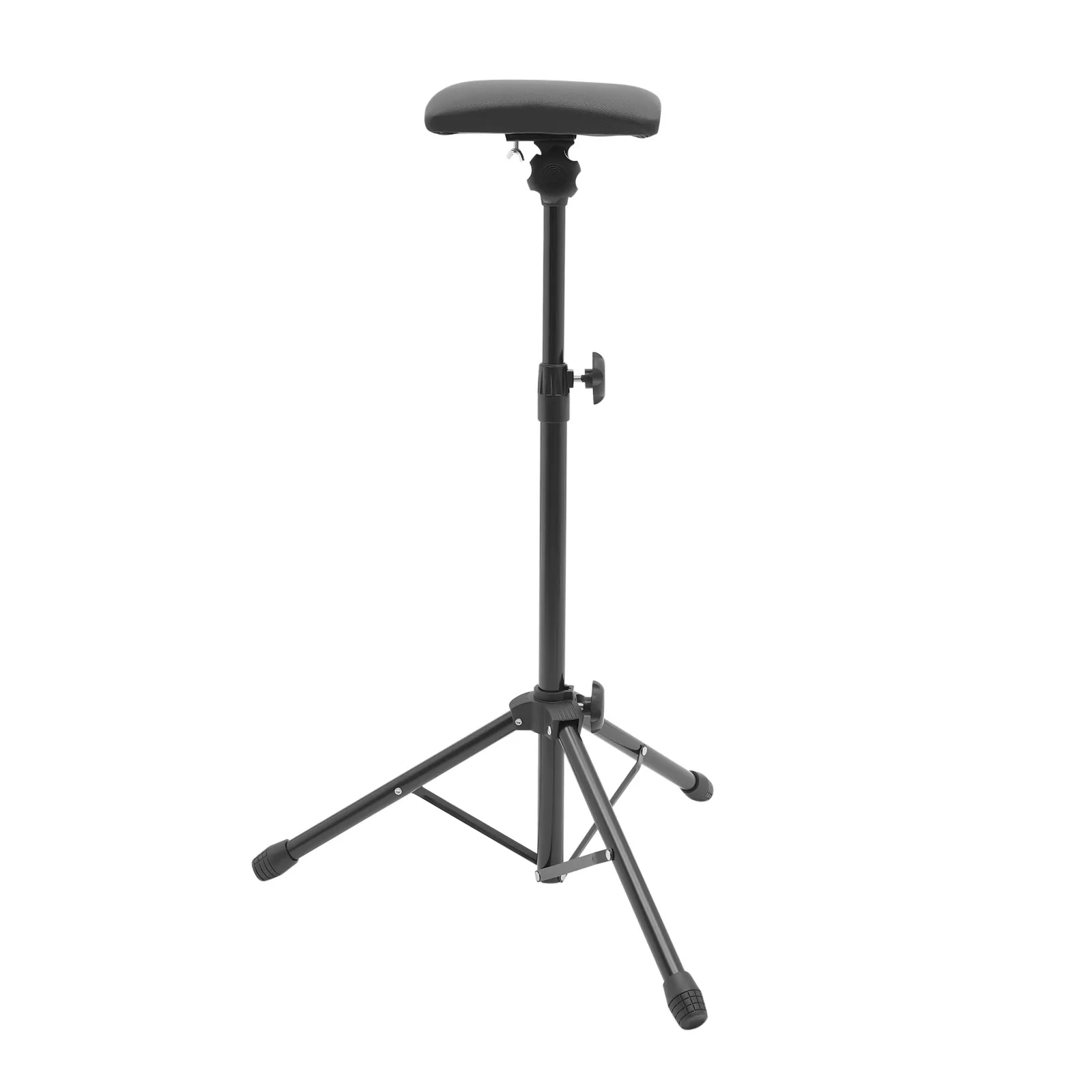 Black Adjustable Tattoo Tripod Stand Sponge Pad Studio Chair Arm Leg Rest Chair