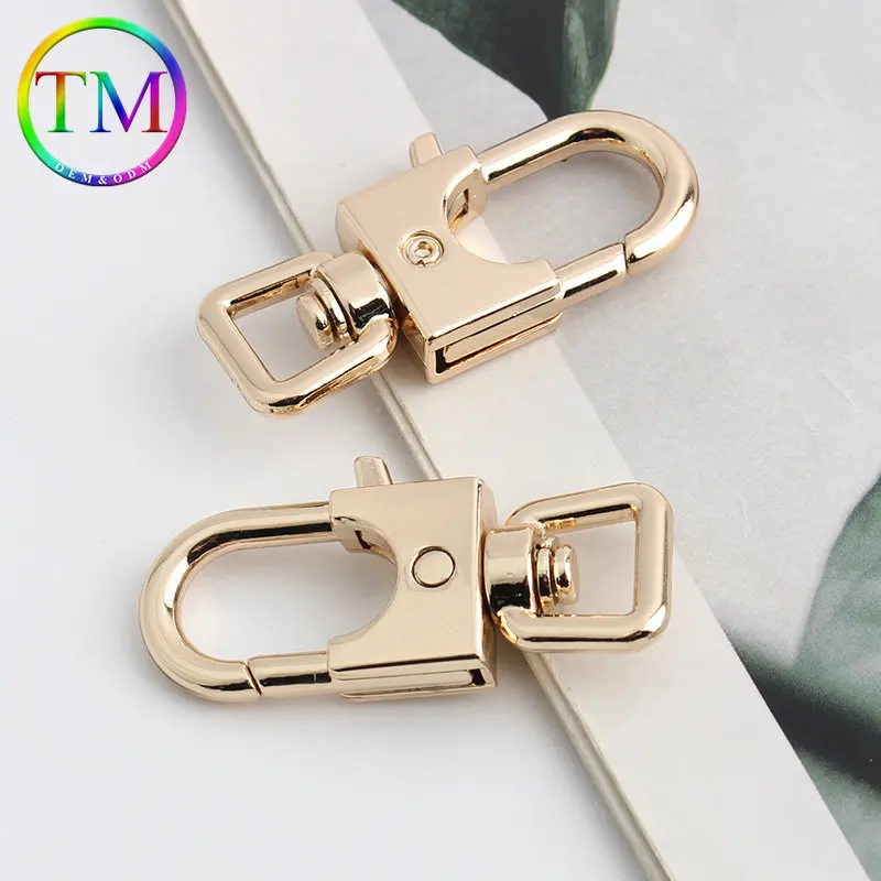 10-50Pcs Zinc Alloy Shoulder Strap Buckles Connector Custom Swivel Trigger Clasps Clips Snap Hook Diy Sew Hardware Accessories