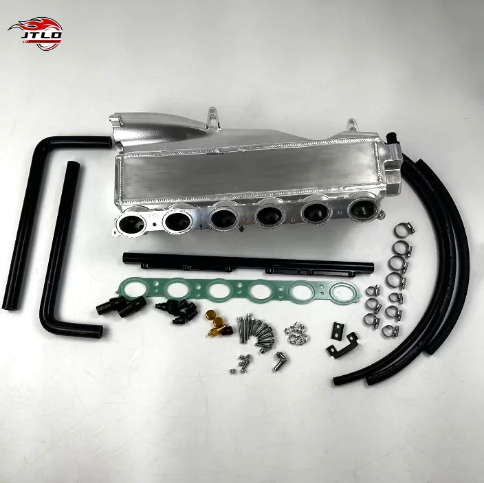 JTLD CNC Aluminum Turbo Upgrade Intake Manifold For BMW B58 Gen2 For Supra A90 Z4 40i G42 M240i G20 M340i M440i 2021 Pipes