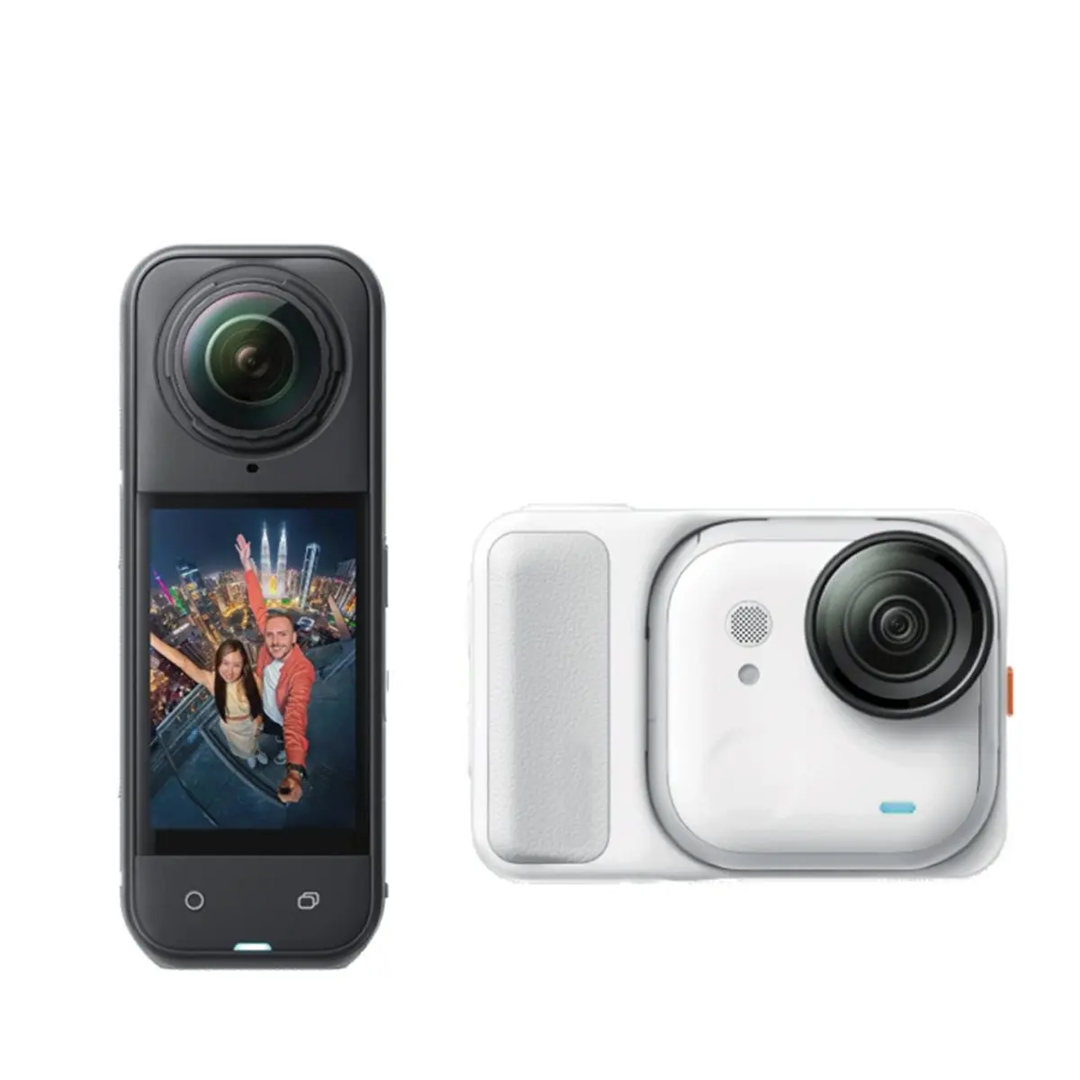 A26Z Wireless Microphone for X5/GO Ultra No Adapter Needed High-Quality Audio Mic for Action Cameras