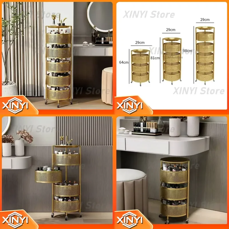 Multi-layer Storage Rack Cart for Cart Light Trolley Salon Luxury Salon Furniture Beauty Salon Nail Eyelash Tattoo Embroidery