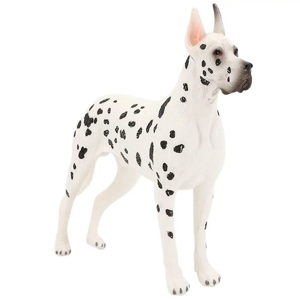 

Simulation Dog Artificial Pet Decoration Realistic Standing Plastic Dog Lifelike Puppy Ornaments Animal Figures