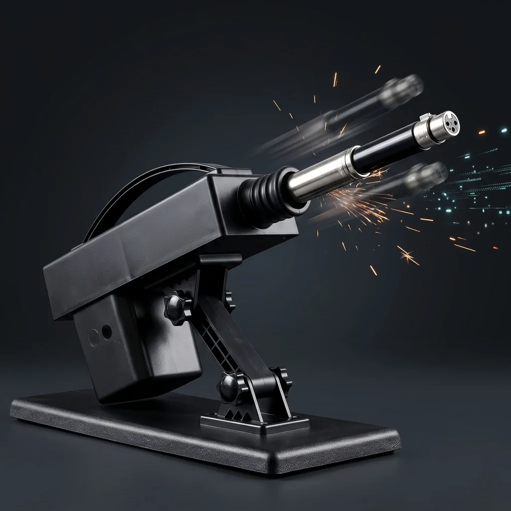 Automatic Sex Machine with Big Dildo Love Machine Masturbation Pumping Gun for Couple Men Adjustable Speed Sex Toys for Women