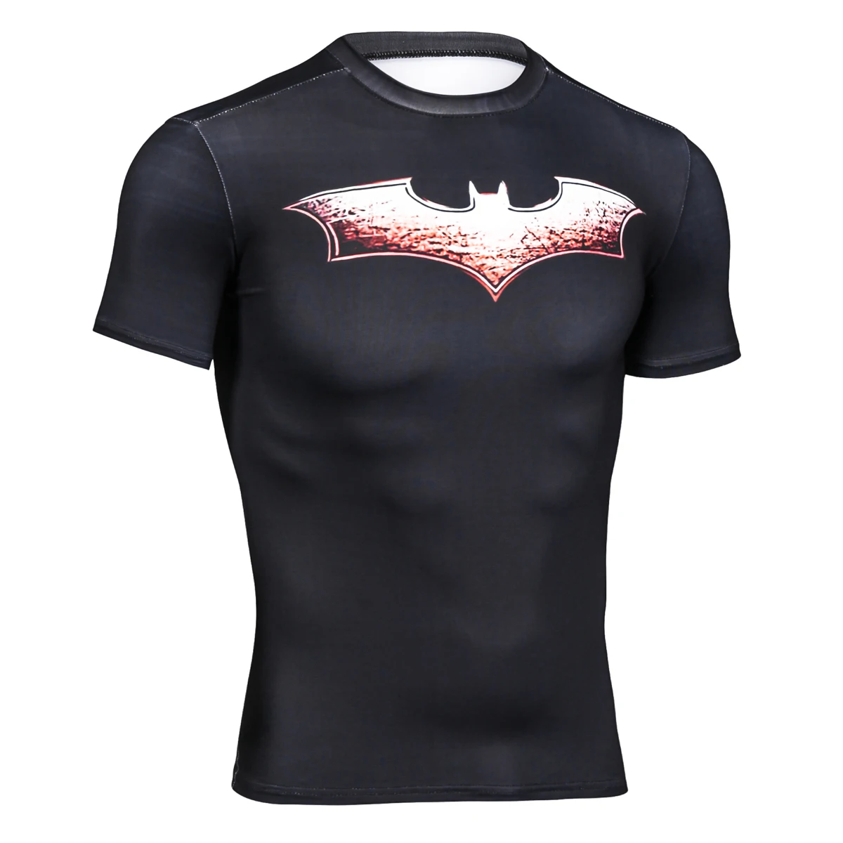 Mannen Digitale Sublimatie Gedrukt Running Rashguard Cody Lundin Hot Koop Workout Korte Mouw