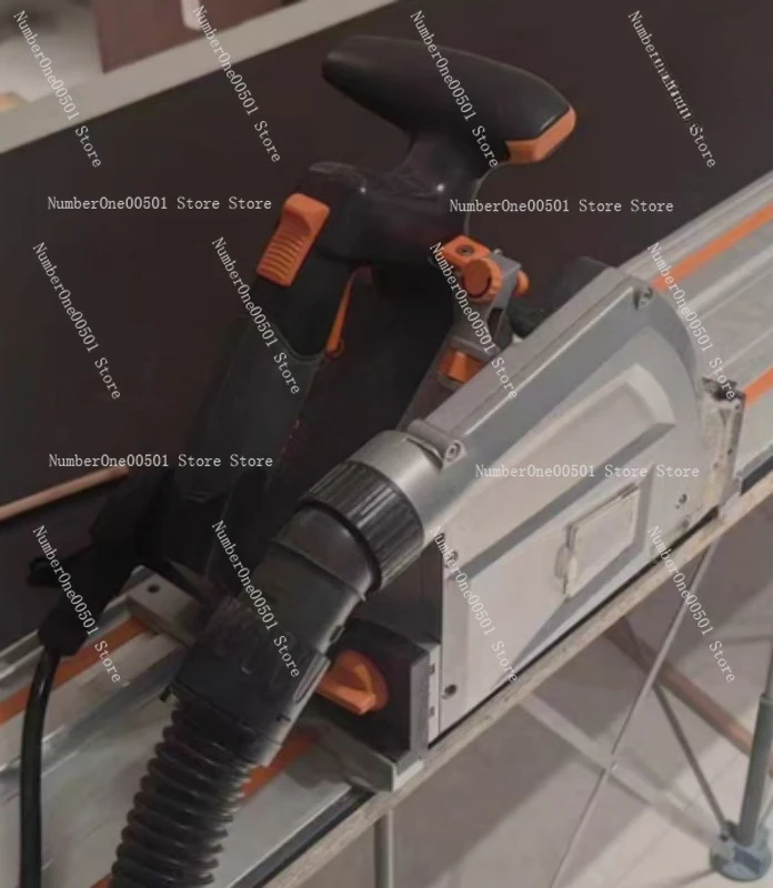 

Track Saw 110V 220V Woodworking Plunge Saw Portable Panel Cutter Multi Angle Guide Rail Saw