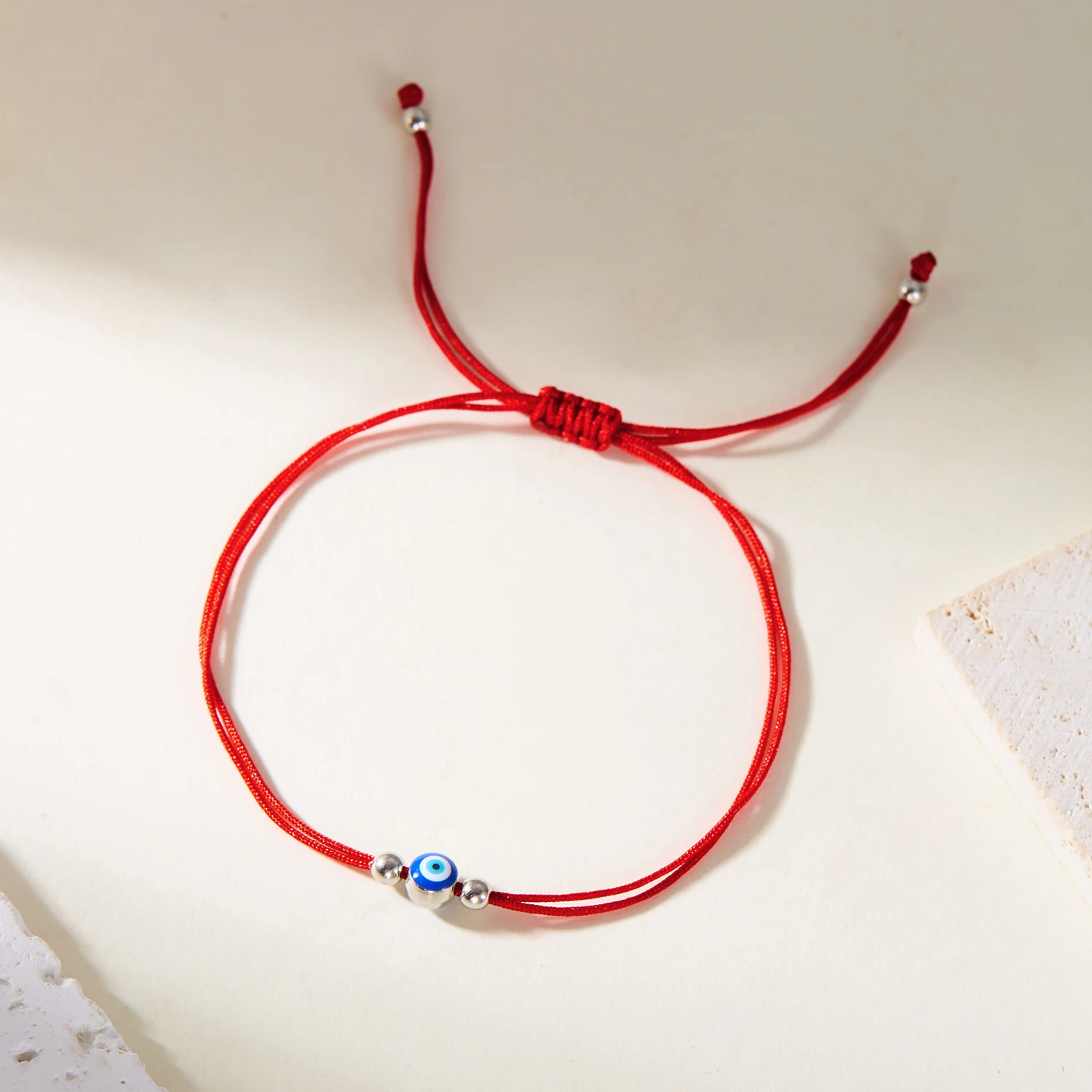 Neues Design 10 Stil Glück rotes Seil blau bösen Blick Armbänder für Frauen handgemachte geflochtene Paar Armbänder Amulett Freundschaft Schmuck – Detail 8