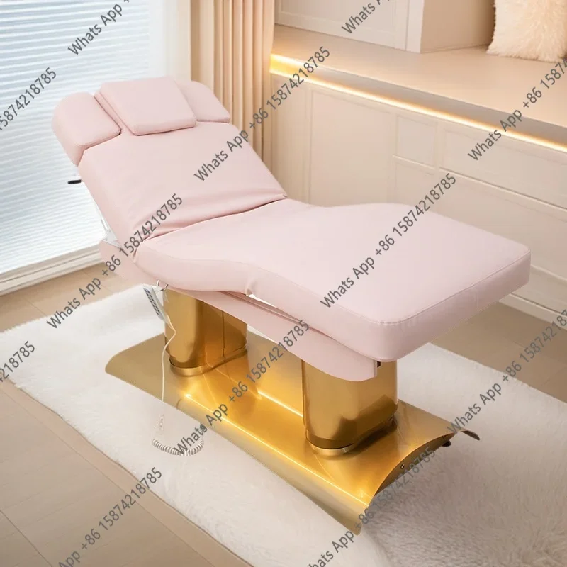 G High-end Beauty Bed Stainless Steel Base Intelligent Heating All-electric Micro-embroidery Tattoo Medical Beauty Bed