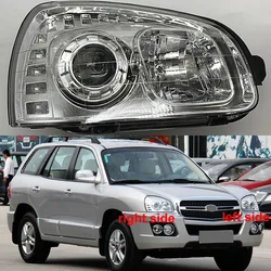 Xenon Headlights Assembly For Hawtai Santa Fe C9  Front Headlamp Assembly LED 1PCS