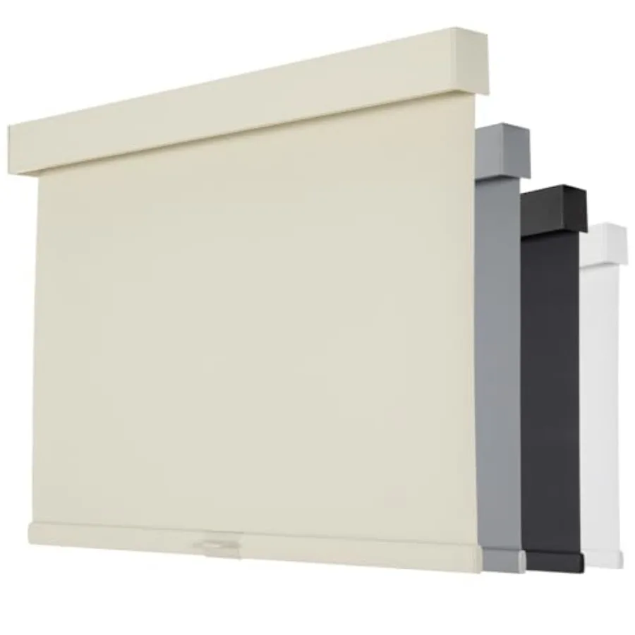 

Cordless out Roller Shades with Valance, Thermal Insulated Fabric Window Blinds, Free-Stop Shades for Home, Door and Bedroom,34