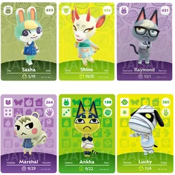 Animal Crossing 001 a 448 Folha Animal Travessia Bloqueio Amxxbo Nfc Tags Cartões Jogo New Horizons Compatível com Switch / Lite / Wii U e Novo 3DS