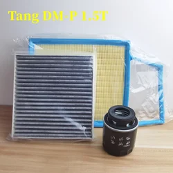 3pcs/set Filter Set for BYD Tang DM-i 1.5T 22 Tang DM-p 1.5T Air Filter&Oil Filter&Cabin Filter