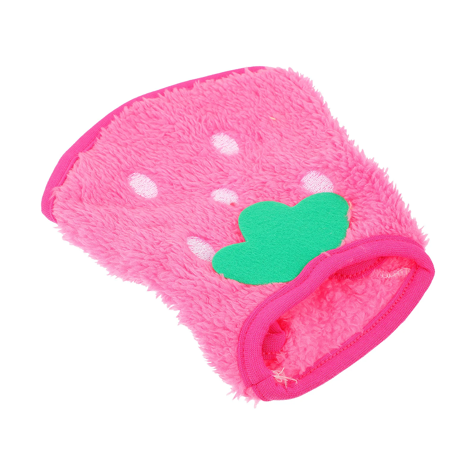 

Winter Fleece Dog Clothes for Small Pets Cute Bunny Guinea Pig Vest Hoodie Apparel Costume Lightweight Comfortable Easy on Off