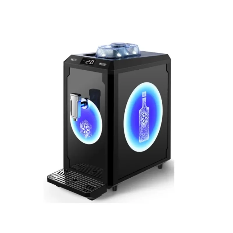

Desktop Wine Fridge Dispenser Shot Bottle Custom Logo Prosecco Cold Drink Dispenser