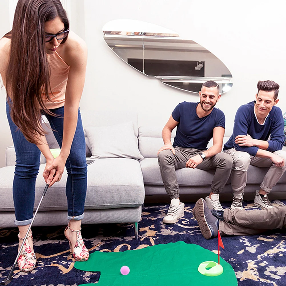 ลูกกอล์ฟแบบนิ่ม 10 ลูก ขนาด 6 ซม. ทำจากยาง EVA ปลอดภัย ใช้ซ้ำได้ สำหรับฝึกซ้อม เล่นกีฬาในร่มและกลางแจ้ง เหมาะสำหรับผู้เริ่มต้น