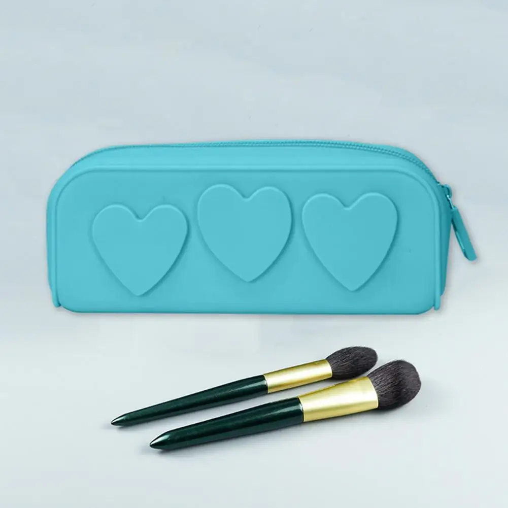 Durable Personal Items School Kid Teen Student Storage Bag Wear-resistant Makeup Brush Bag Smooth Zipper Home Supply