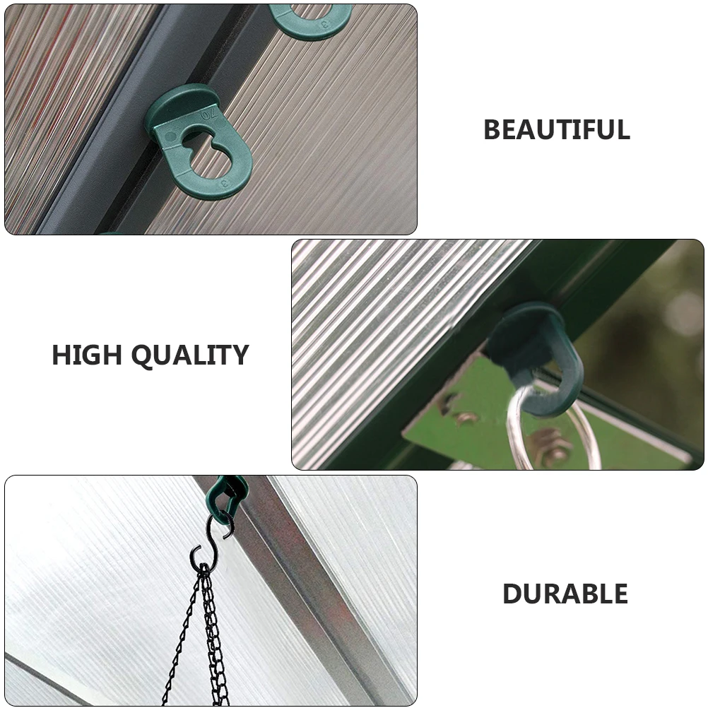 

20 Pcs Hanging Flower Pot Hook Hooks for Basket Hangers Planter Holder Flowerpot