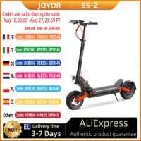 JOYOR S5-Z Electric Scooter, 48V 13Ah Battery, 600W Motor, 10*3-inch Tires, 25km/h Speed, 40-55km Range, Front & Rear Disc Brake