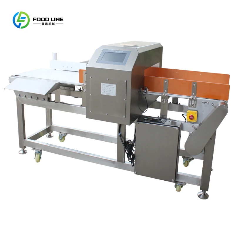 Customized Food Production Line Tunnel Metal Detector with Rejection System Price