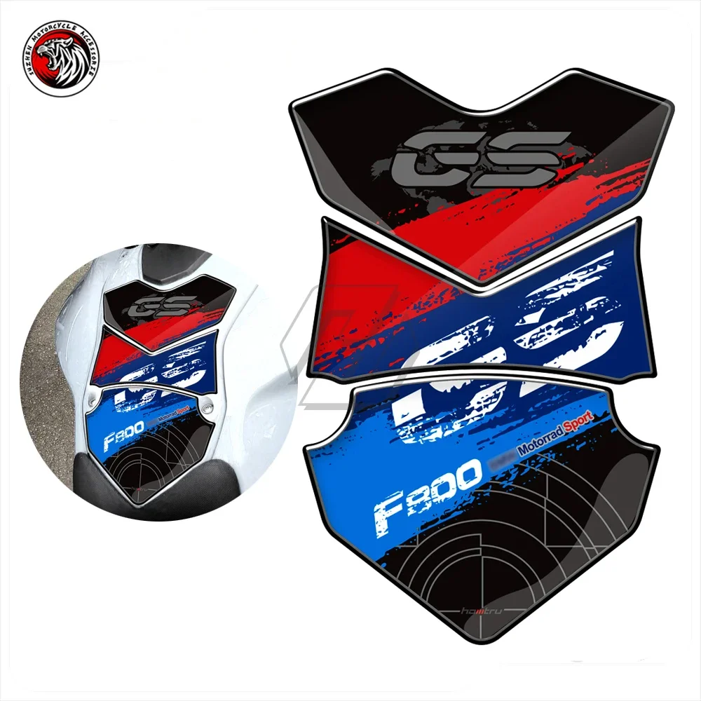 3D Motorcycle Tank Pad Protection Fits for BMW F800GS F800 GS 2008-2012