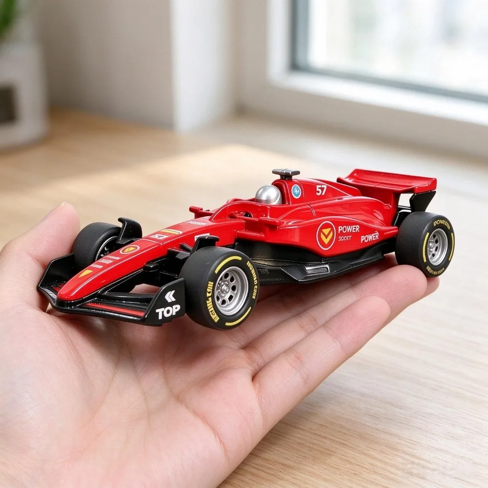 1:36 Scale Formula 1 Alloy Diecast Model Car, Pull Back Racing Vehicle, Static Display Replica, Christmas Gift for Motorsport