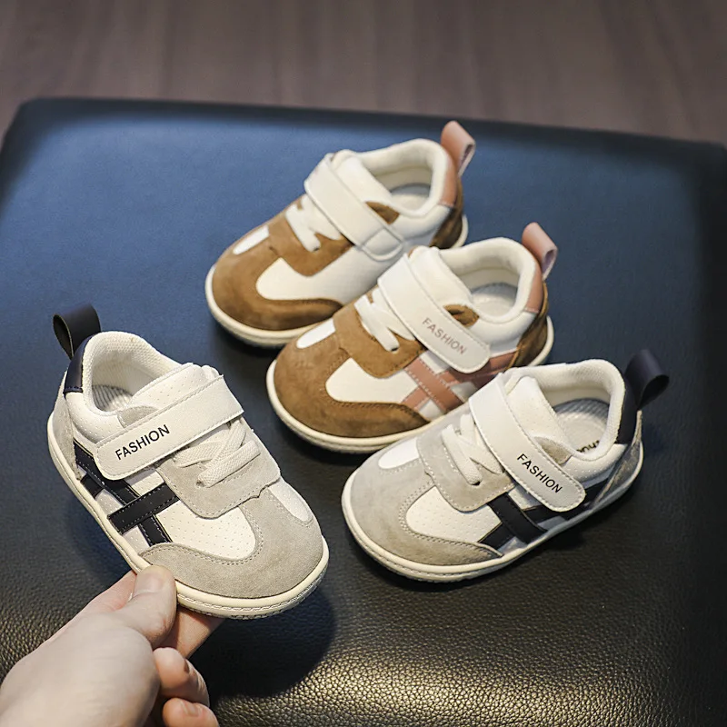 Lente Herfst Nieuwe Kinderen Casual Schoenen Koreaanse Stijl Kinder Sneakers Zachte Onderkant Ademend Voor Sport