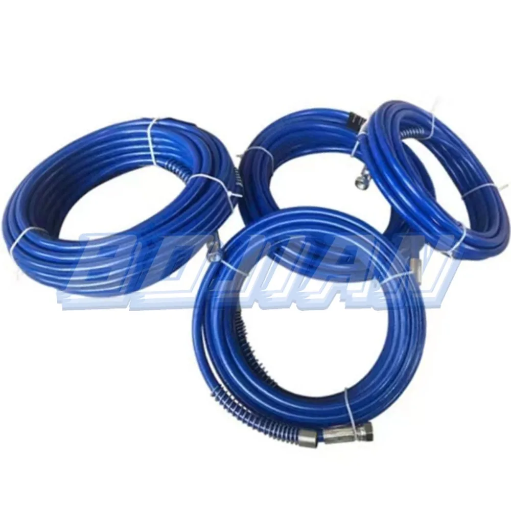 Airless paint sprayer spare part 8M/10m//15m/20m/30M 1/4" High pressure hose BSP 3500Psi paint sprayer hose sprayer