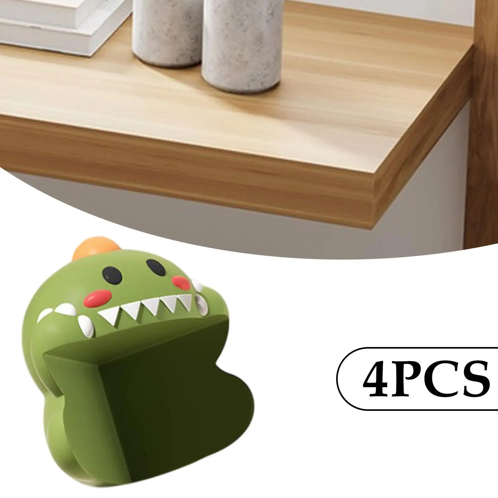 

4 шт., защитные уголки для краев стола, портативные утолщенные милые декоративные креативные бамперы для кромок для детей, дома, путешествий, ванной комнаты, детской комнаты