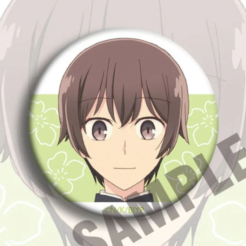 Saeki Sayaka Popular Anime Secondary Peripheral Badges Anime Lapel Pins for Backpacks Manga Enamel Pin Comic Exhibition Gifts