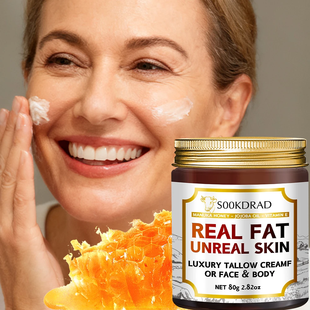 Shea butter for the skin and face - Cream made by mixing shea butter with honey - Suitable for dry skin and wrinkles