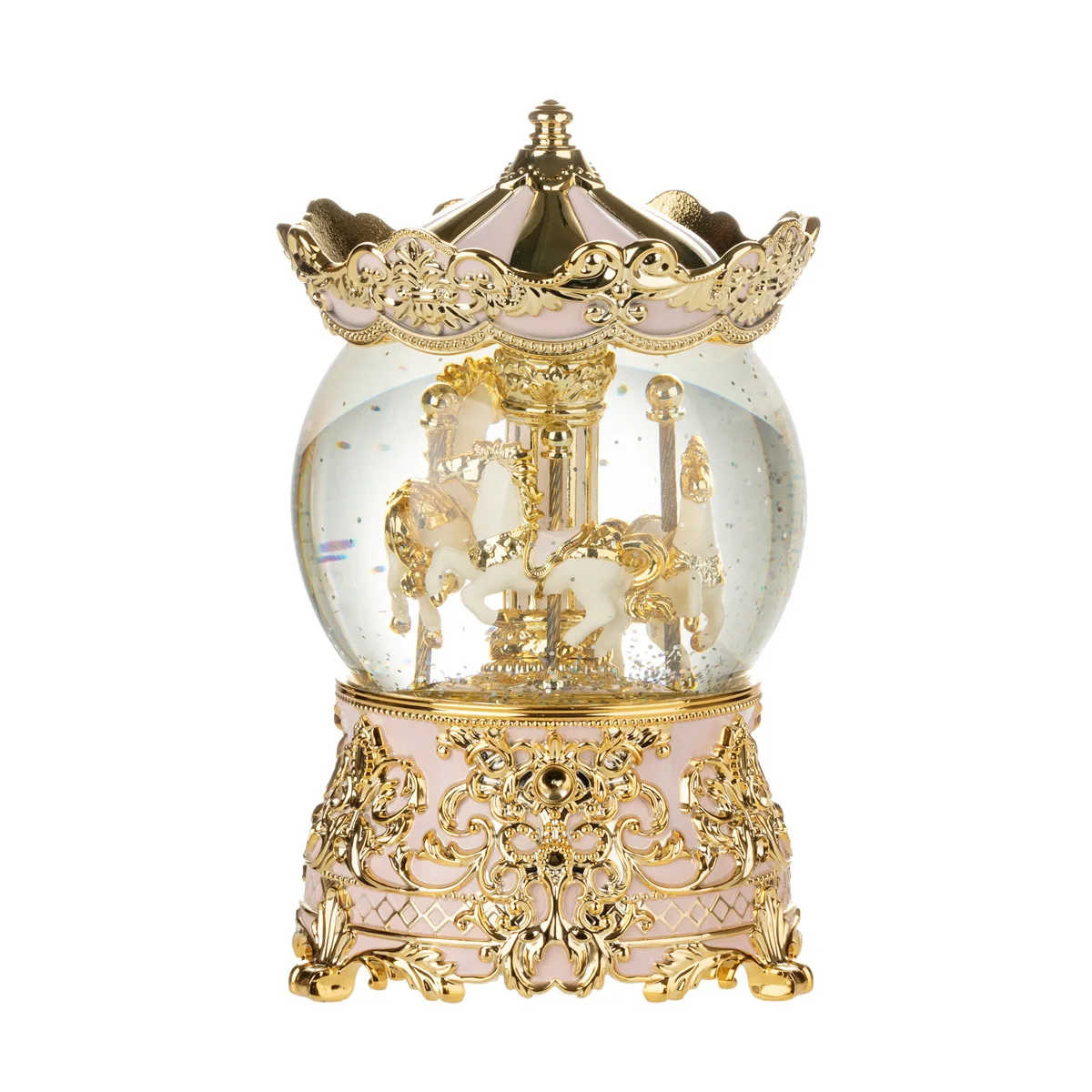 Carousel Crystal Ball Music Box Music Box for Girls Birthday Wedding Gift Decorative Ornament