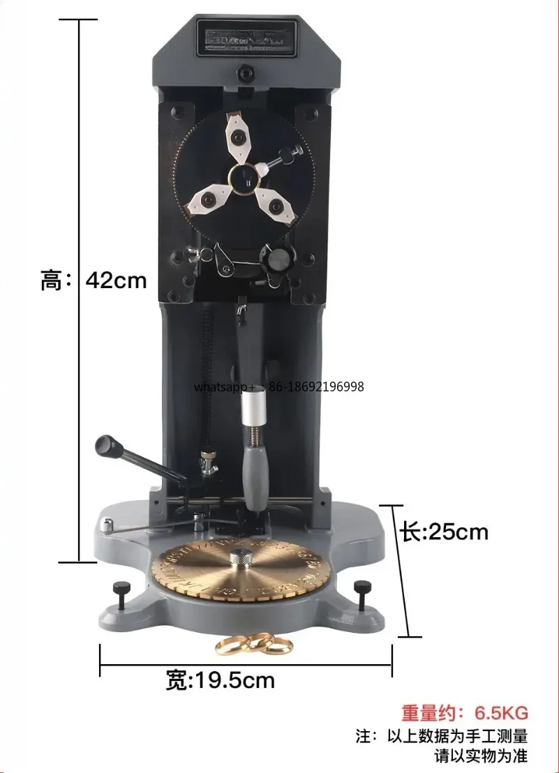 2026 New Small Ring Inner Hole Engraving Machine Precision Gold Tool with English Digital Symbol Feature