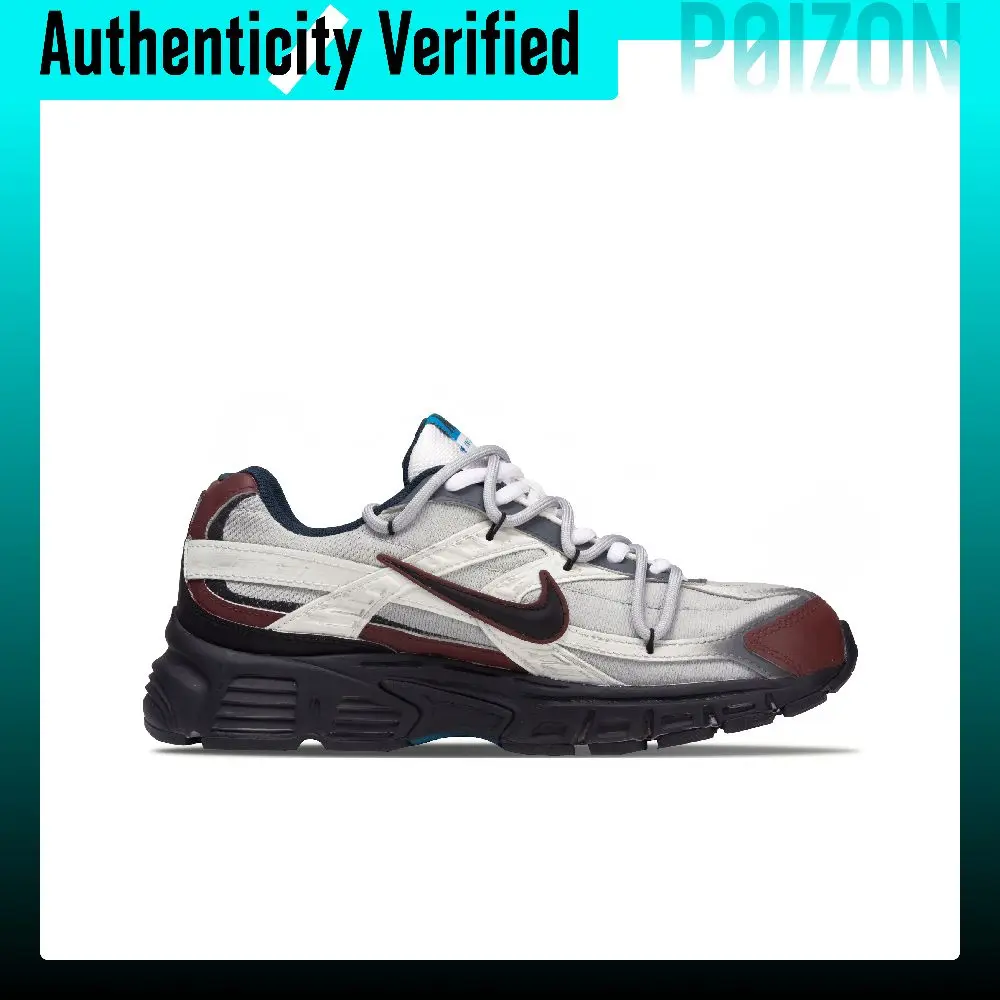 Nike Initiator Cushioning Abrasion Resistant Breathable Low top Casual Running Shoes Men's Beige Red DZ2776-141(Team315)