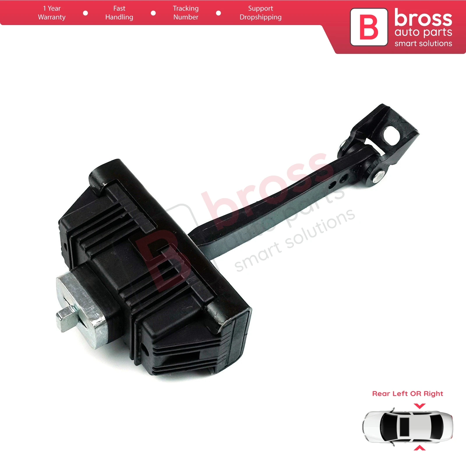 BDP1083 Rear Left OR Right Door Catch Hinge Brake Stop Check Strap Limiter 41527176802 for BMW X3 E83 2003-2011