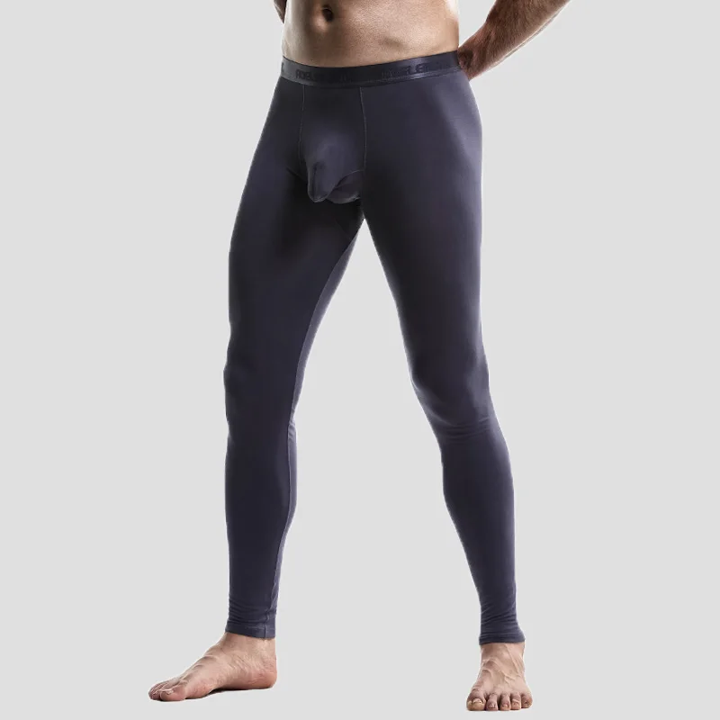 

Men's bullet underwear, long Johns, two-in-one split leggings, thermal pants, long pants, thin, breathable leggings, and underpa