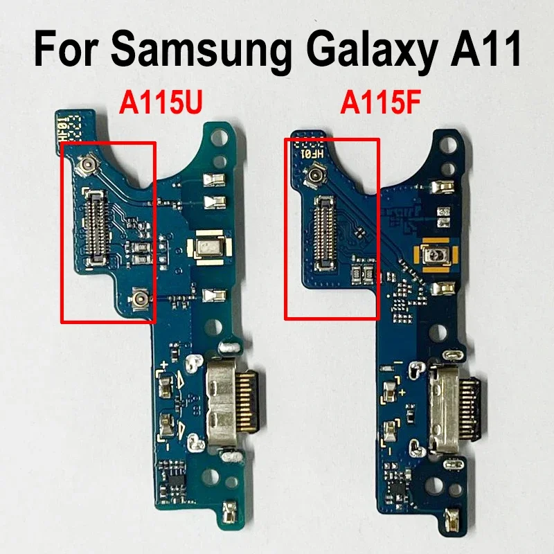 Gefensi Fast Charger Dock Port For Samsung Galaxy A11 A115 A115U A115F USB Charging Jack Connector Board Flex Cable