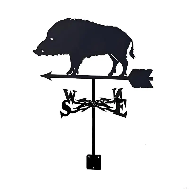 

Weather Resistant Pig Wind Vane Directional Indicators For Garden Decors A0KF
