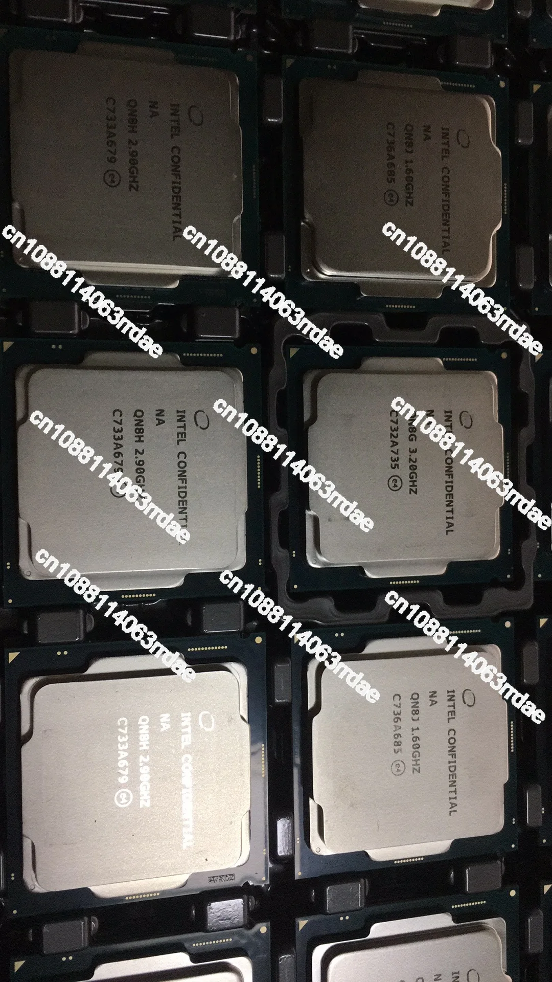 8,9 Th Generation I7 8700K Qn8g Qn8h Qn8j Qqc0 Qqbz Qqby Es Cc150 Official CPU