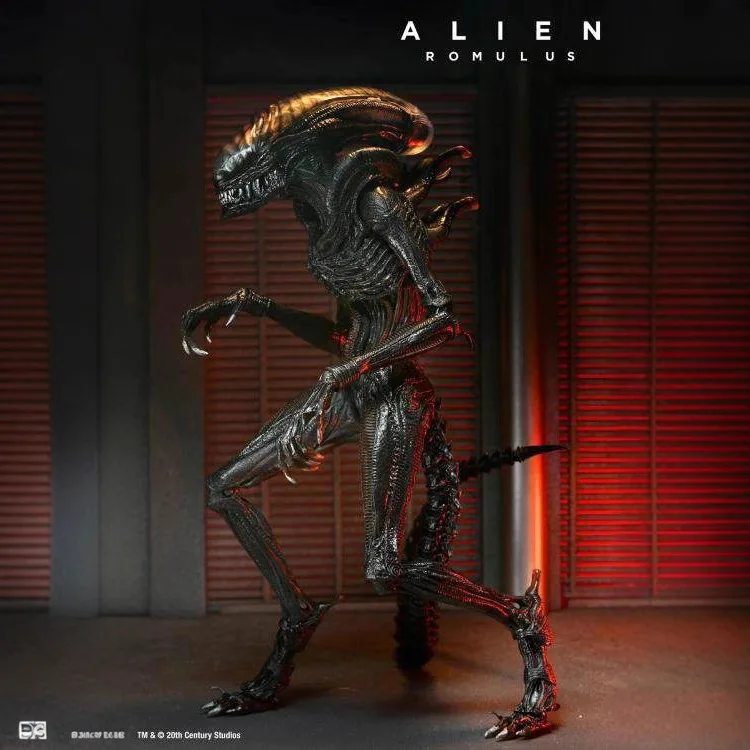 

2025 28cm Neca Deadly Ship Alien Romulus Mobile Collection Handmade Model Toy Gift
