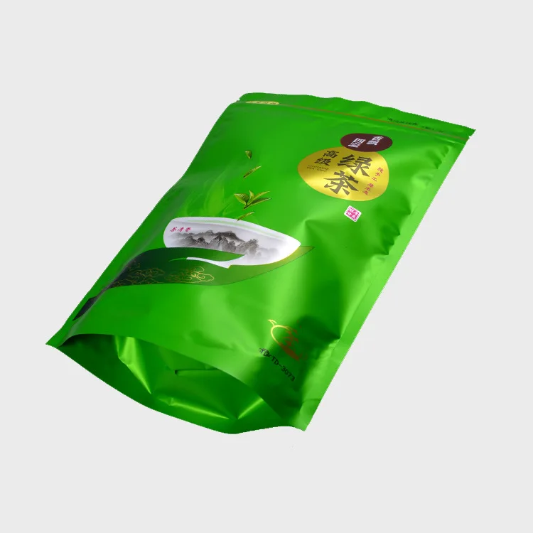 Jasmine Dragon Ball Green Tea Zipper Bag Tea Bag Heat Sealed Plastic Bag Universal Tea Gift Packaging NO Packing Bag