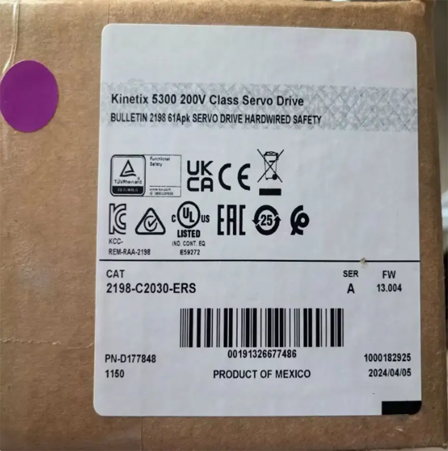 

Brand New 2198-C1020-ERS 2198-C2030-ERS 2198-C2055-ERS 2198-C2075-ERS Warranty One-year