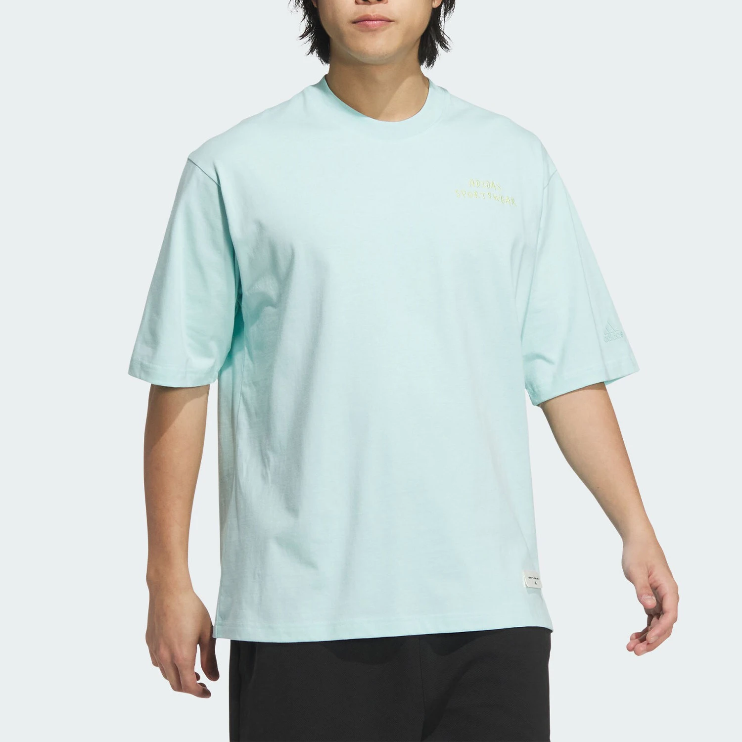 

Adidas genuine Summer New Men's Fashion Breathable Round Neck Casual T-shirt JP4582