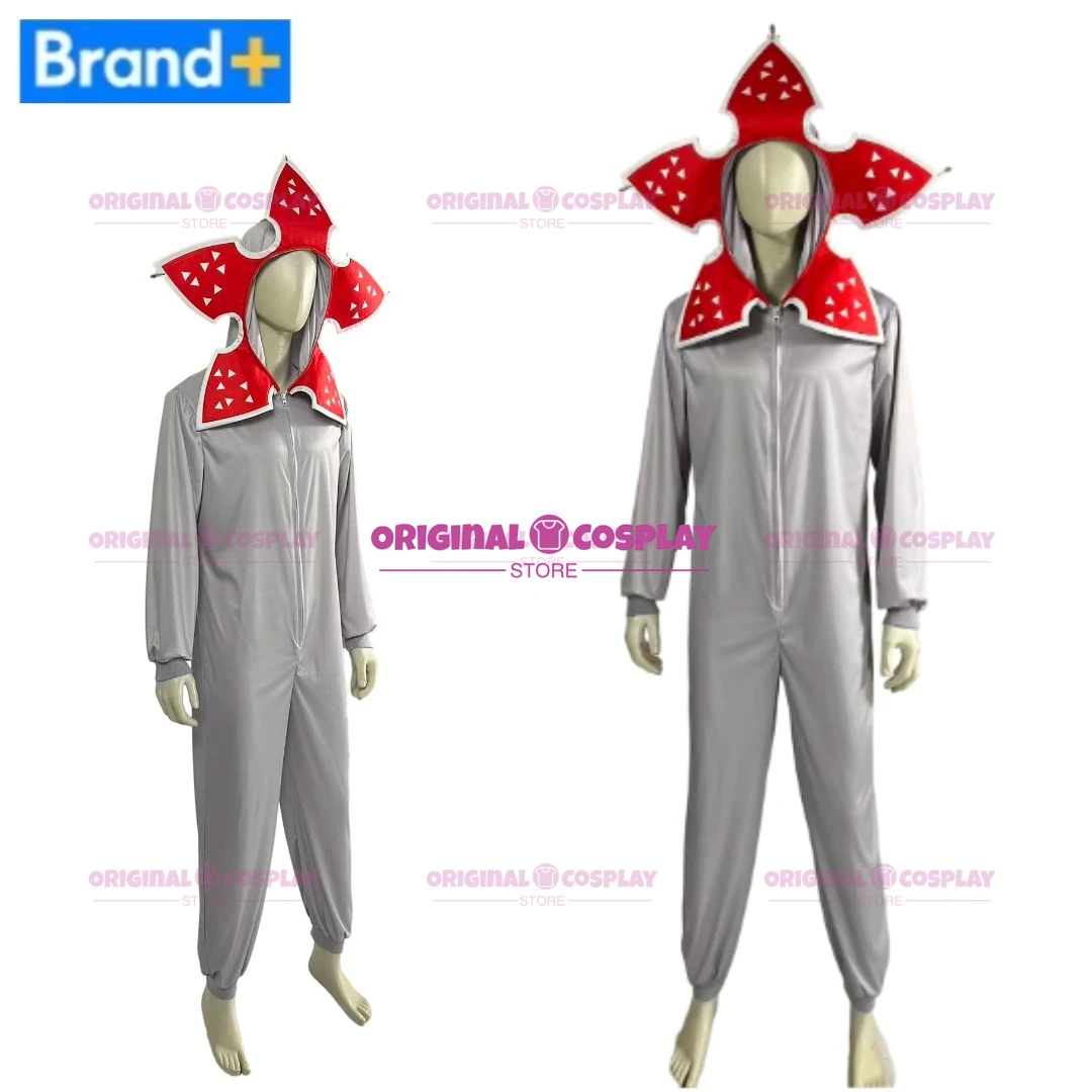 

2026 Kids Pajamas With Demogorgon Plant Design - Flannel Fabric Onesie For Boys & Girls,Christmas Themed Jumpsuit